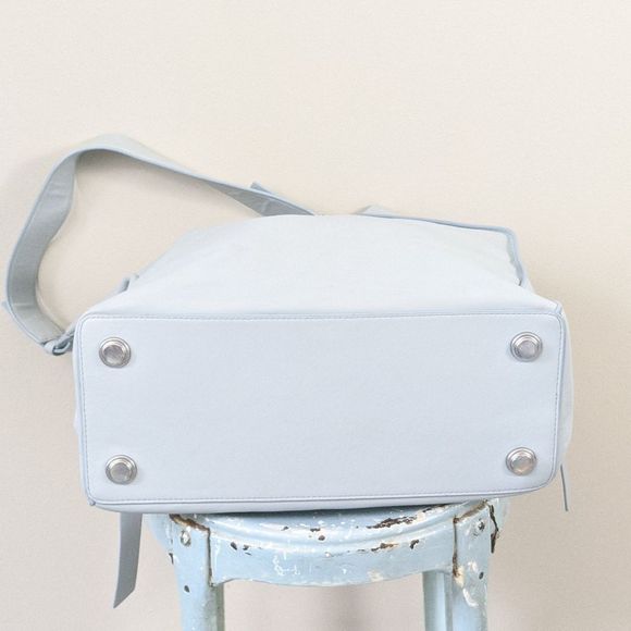 All Saints Paradise North South Leather tote blue - Picture 2 of 13